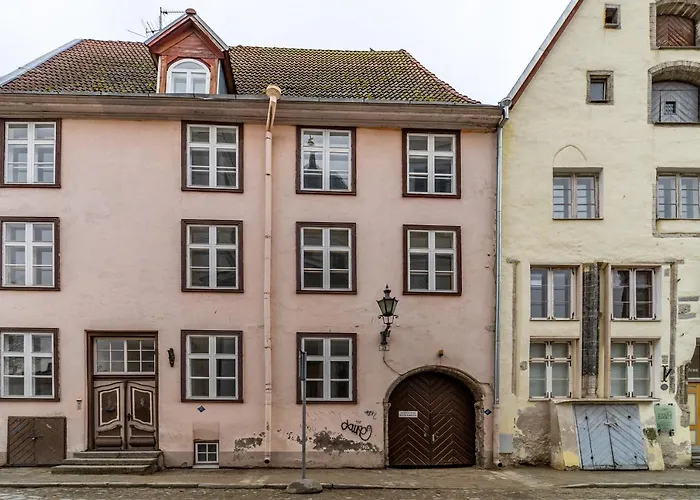 Apartment Roofs Of The Old Tallinn